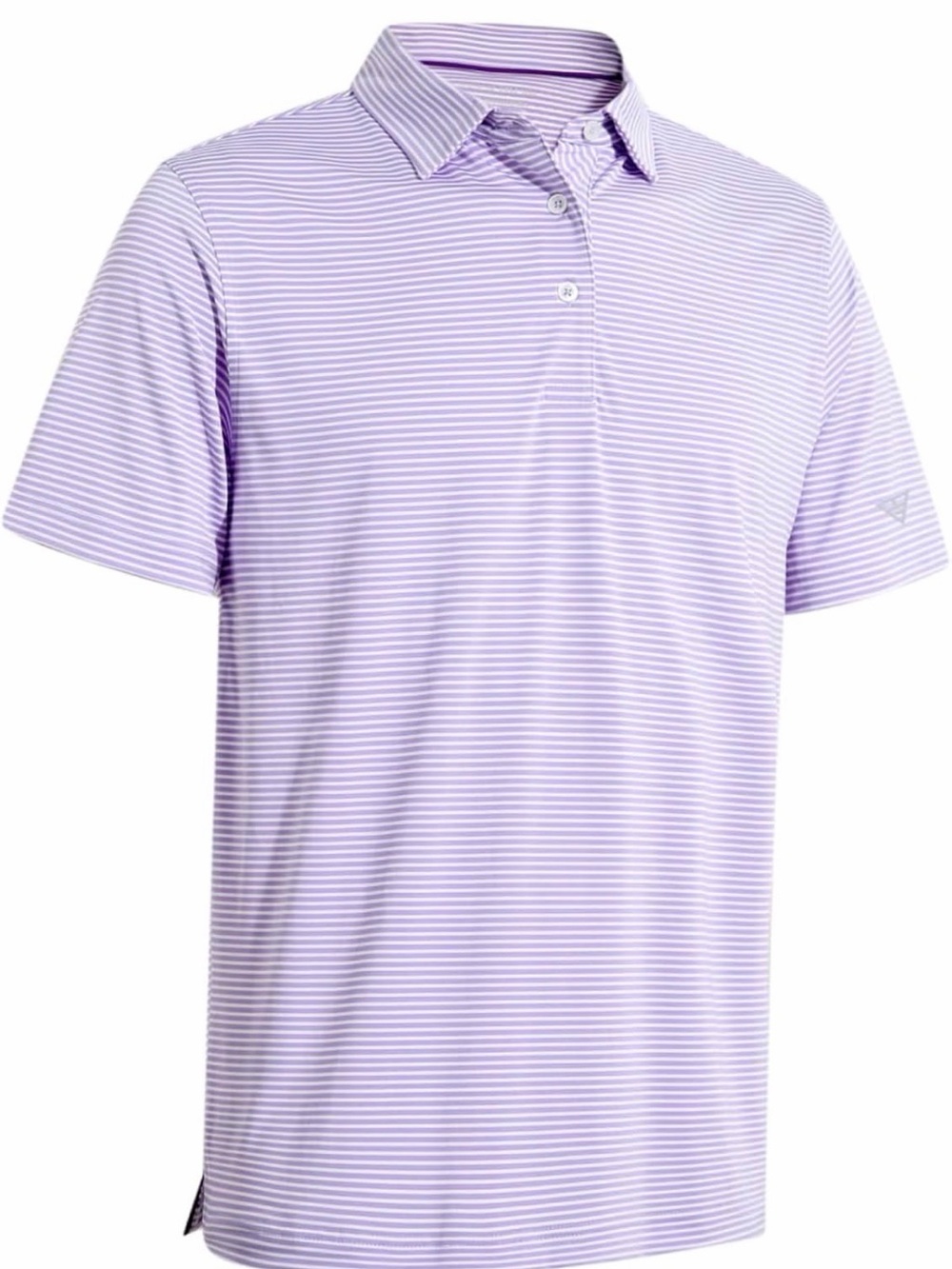 Men's Polo Short Sleeve Striped Shirt Medium NWT